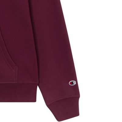 13. Bluza męska Champion Hooded Sweatshirt bordowa 220271 RS522