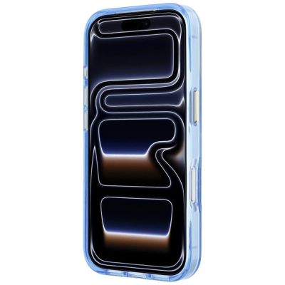 5. Etui Karl Lagerfeld Peekaboo Logo MagSafe na iPhone 18 Pro Max / 17 Pro Max - niebieskie
