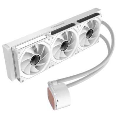 5. GameMax ICEBURG 360 DIGITAL WH system chłodzenia komputerów Procesor Chłodnica cieczy all-in-one 12 cm Biały 1 szt.