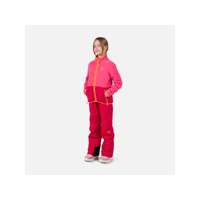 7. Bluza Rossignol Jr Strawpile Fleece Fz różowy