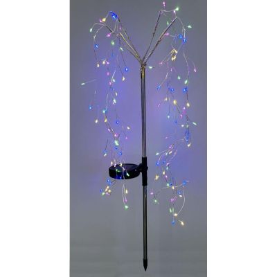 11. LAMPA SOLARNA DRZEWKO FAJERWERKI  MULTICOLOR 72CM 120 LED