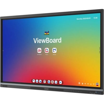 13. Viewsonic IFP5551 Display tablica interaktywna 139,7 cm (55") 3840 x 2160 px Ekran dotykowy Czarny