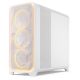 5. Etui Fractal Design Meshify 3 XL Ambience Pro RGB Clear Tint White ATX