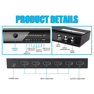 4. Equip 332726 przełącznik wideo HDMI