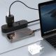 3. Ładowarka sieciowa Dudao A28PEU PD 45W GaN 2xUSB - czarna
