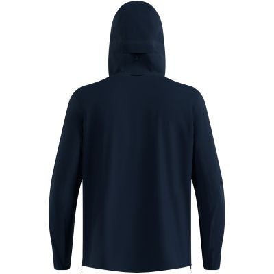 Kurtka przeciwdeszczowa męska Odlo ESSENTIAL 2.5L WATERPROOF Jacket hardshell granatowa