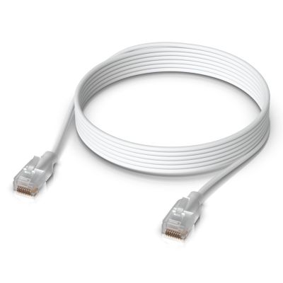 9. Patchcord UTP Ubiquiti UniFi Etherlighting Patch Cable (UACC-Cable-Patch-EL-3M-W) Cat. 6 3m white