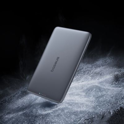 6. Powerbank Baseus PicoGo AM41 Ultra-Slim 5000mAh 20W kompatybilny z MagSafe z kablem Baseus Simple USB-C 60W 30cm - czarny