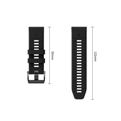 4. Pasek Tech-Protect Iconband Pro na Garmin Fenix 5X / 5X Plus / 6X / 6X Pro / 7X / 8 / 8 Pro / 9 / 9 Pro (47 mm) - czarno-szary