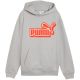2. Bluza dla dzieci Puma ESS Logo Lab Relaxed Hoodie szara 694674 63