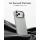 2. Etui ESR Leather Kickstand MagSafe na iPhone 18 Pro Max / 17 Pro Max - szare