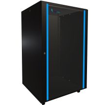Extralink Szafa rack 27U 800x800 Czarna stojąca