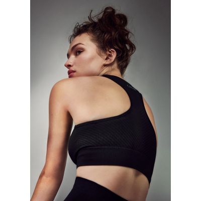 5. Top do ćwiczeń CASALL Essential Block Seamless Sport Top czarny