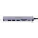 12. UNITEK HUB USB-C 7W1, HDMI 4K, PD 100W, 5GBPS, ALU