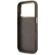 7. Etui Guess 4G Triangle Logo MagSafe na iPhone 17 Pro / 18 Pro - brązowe
