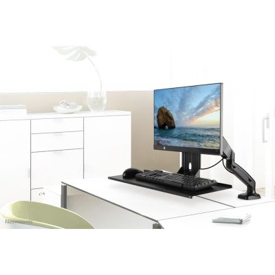 7. Neomounts KEYB-V200BLACK stojak na laptop Czarny
