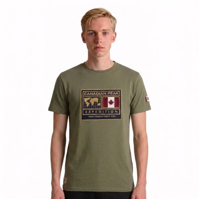 5. Koszulka Canadian Peak JOFOTENEAK KAKI RM MEN 254 (RBMSZ1255H/CP-KAKI)