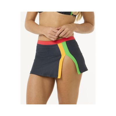 2. Spódnica plażowa RIP CURL Sodade Vv Swim Skirt turkusowy