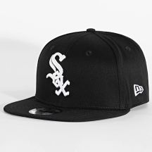 Czapka Full-Cap z daszkiem Chicago New Era Sox modna czarna sportowa