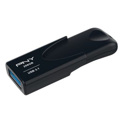 PNY Attache 4 pamięć USB 256 GB USB Typu-A 3.2 Gen 1 (3.1 Gen 1) Czarny