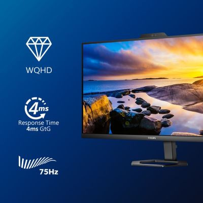 2. Philips 5000 series 27E1N5600HE/00 monitor komputerowy 68,6 cm (27") 2560 x 1440 px Quad HD LCD Czarny