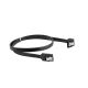 3. Kabel Lanberg CA-SASA-13CU-0050-BK (SATA III M - SATA III M; 0,50m; kolor czarny)