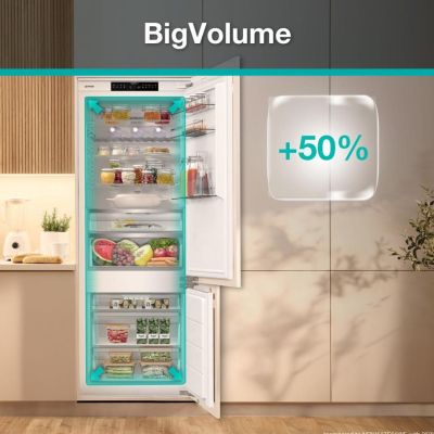 9. Chłodziarko-zamrażarka GORENJE NRKI619D61WFE