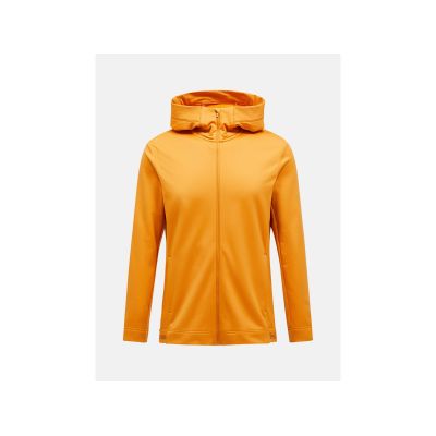 5. Bluza Peak Performance M Rider Tech Zip Hood pomarańczowy