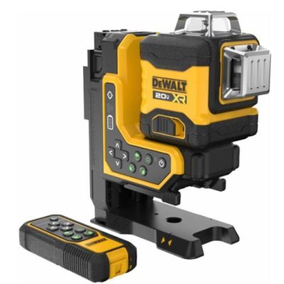6. Poziomica laserowa akumulatorowa Dewalt DCLE34035B 18v xr 3x360 zielony laser sterowany pilotem