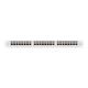 4. LANBERG PATCH PANEL 24 PORT 1U 19" KAT.6A FTP SZARY PPSA-1024-S