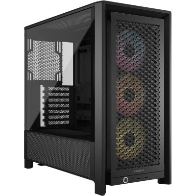 3. Corsair FRAME 4000D RS ARGB Mid-Tower Black