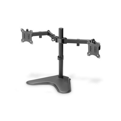 9. DIGITUS STOJAK BIURKOWY PODWÓJNY 2XLCD MAX. 32" MAX. 2X 8KG UCHYL.-OBROT QUICK-RELEASE DA-90401