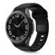 Pasek Tech-Protect Silicone Line na Samsung Galaxy Watch 4 / 5 / 5 Pro / 6 / 7 / FE - czarny