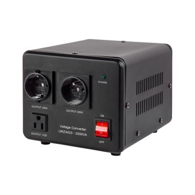 2. KEMOT 1600 W / 2000 VA Voltage Converter