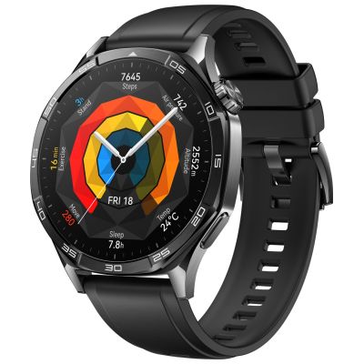 3. Huawei WATCH GT 5 46mm Vili-B19F | Smart watch | GPS (satellite) | AMOLED | 1.43 inches | Black