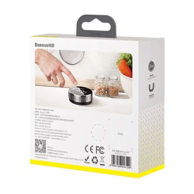 21. Baseus Heyo obrotowy minutnik czasomierz elektroniczny timer czarny (ACDJS-01)