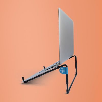 13. R-Go Tools R-Go Laptopständer 10"-22" Max.5KG Steel Travel juodas