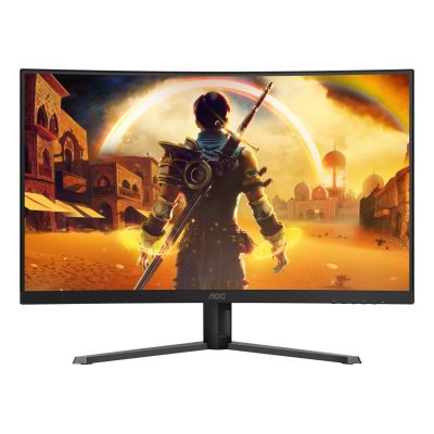 30. AOC G4 C32G42ZE monitor komputerowy 80 cm (31.5") 1920 x 1080 px Full HD LED Czarny, Czerwony