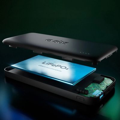 3. Powerbank SBS Infinity 10000mAh 10W LiFePo₄ USB-A USB-C - czarny