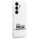3. Etui Karl Lagerfeld IML Peekaboo Karl&Choupette MagSafe na Samsung Galaxy S26 - przezroczyste