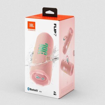 7. JBL FLIP 7 PINK Głośnik przenośny różowy