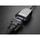 9. Ugreen kabel przewód przejściówka adapter jednokierunkowy z HDMI (męski) do VGA (żeński) FHD czarny (MM105 40253)