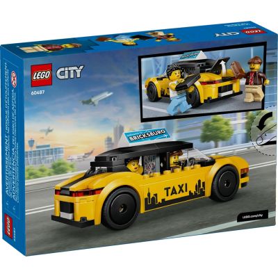2. LEGO City 60487 Żółta taksówka