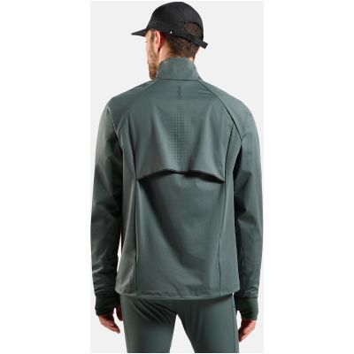 3. Kurtka ocieplana Odlo Jacket ZEROWEIGHT PRO WARM REFLECTIVE zielona