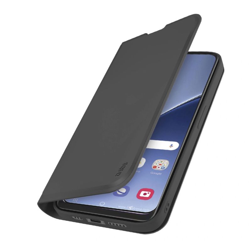 3. Etui SBS Wallet Smooth na Xiaomi 15 Pro z klapką - czarne