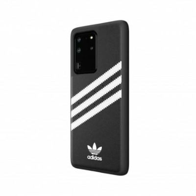5. Etui Adidas OR Moudled Case PU na Samsung Galaxy S20 Ultra czarno-białe