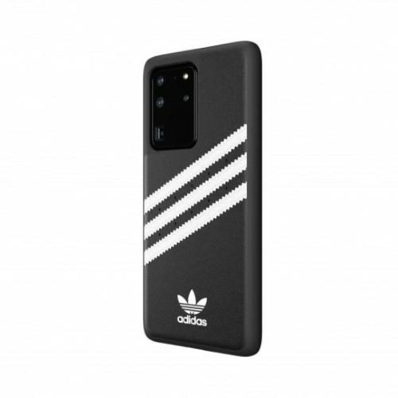 5. Etui Adidas OR Moudled Case PU na Samsung Galaxy S20 Ultra czarno-białe