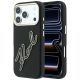 Etui Karl Lagerfeld Smooth Big Resin Signature Logo na iPhone 18 Pro / 17 Pro - czarne