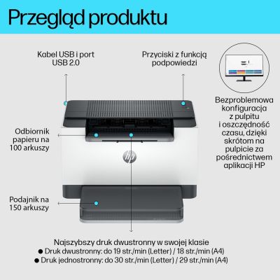 38. DRUKARKA HP LaserJet M209d