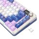 6. REDRAGON K708AK-RGB-PRO FLEKACT klawiatura USB + RF Wireless + Bluetooth Biały